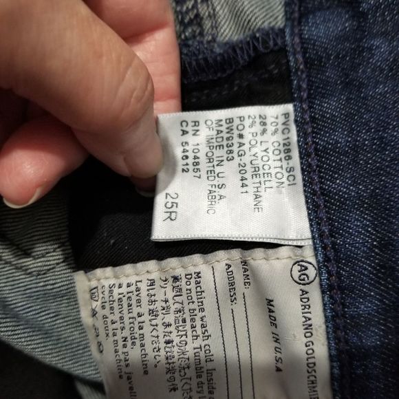 Ag Adriano Goldschmied | The Stevie Dark Wash Jean - Picture 6 of 6